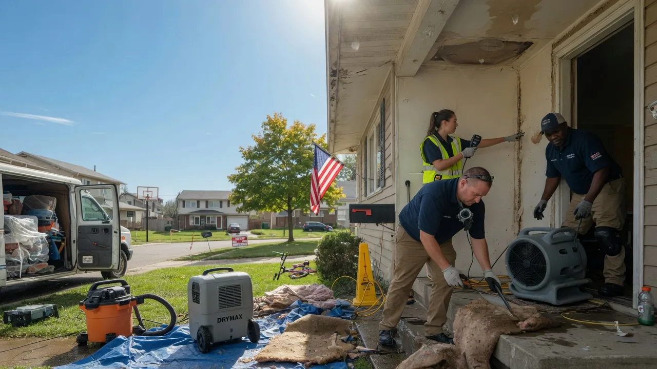 Water Damage Restoration in Troy, IL near me